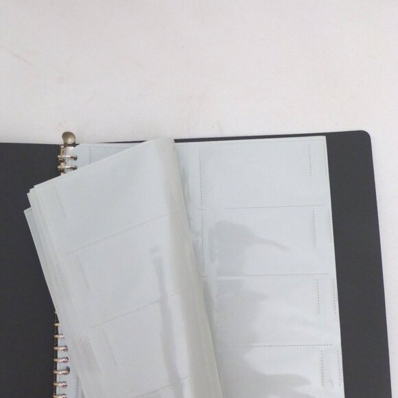 NEW 300 BUSINESS CARD RINGED BINDER CARD HOLDER SLEEVES KOKUYO JAPAN - Picture 4 of 14